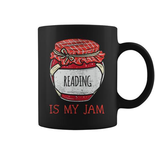 Fun Cute Book Lover Reading For Men Women Girls Kids Graphic Print Coffee Mug - Bookorys DE