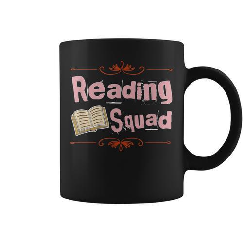 Girls Club Women's Book Club Reading Squad Book Lovers Graphic Print Coffee Mug - Bookorys