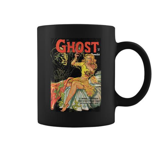 Halloween Horror Vintage Ghost Comic Book Retro Scary Graphic Print Coffee Mug - Bookorys