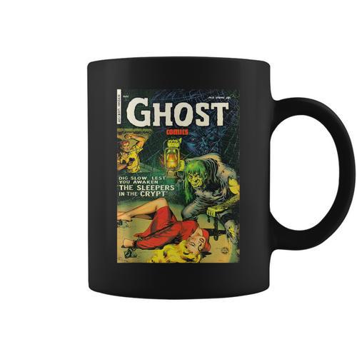 Halloween Horror Vintage Monster Comic Book Retro Scary Graphic Print Coffee Mug - Bookorys