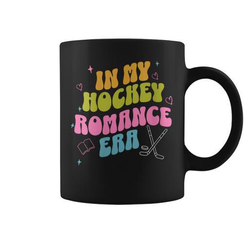 In My Hockey Romance Era Hockey Romance Reader Book CLub Graphic Print Coffee Mug - Bookorys AU