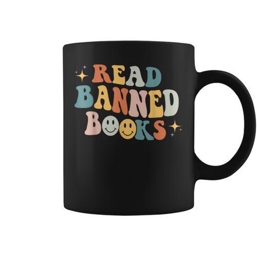 It's A Good Day To Read Banned Books Retro Literature Poet Graphic Print Coffee Mug - Bookorys CA