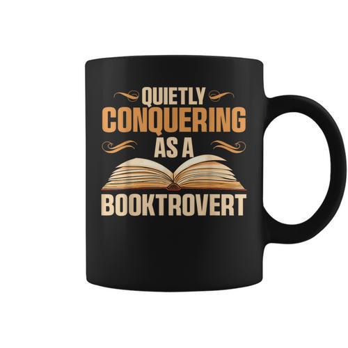 Librarian Book Reader Booktrovert Reading Graphic Print Coffee Mug - Bookorys