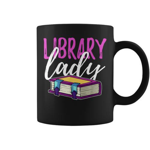 Librarian Library Reading Bookworm Books Graphic Print Coffee Mug - Bookorys AU