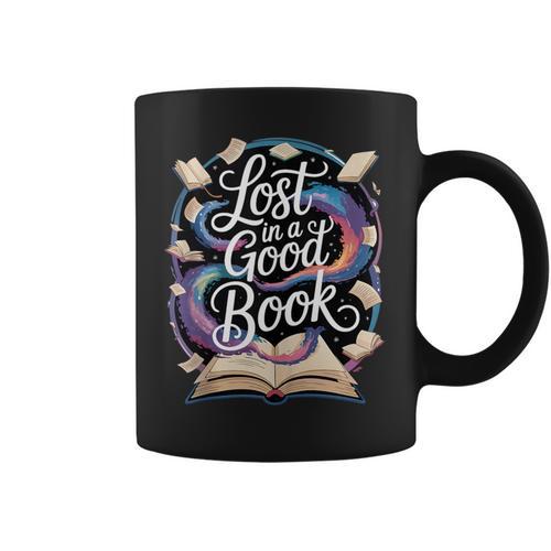 Lost In a Good Book Graphic Print Coffee Mug - Bookorys CA