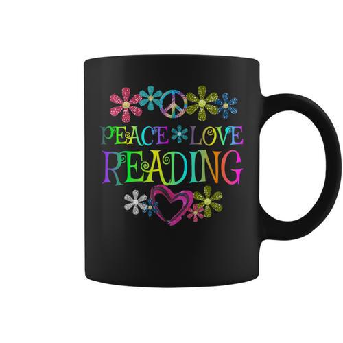 I Love Reading Shirt Book Lovers Reading Club T Shirt Graphic Print Coffee Mug - Bookorys