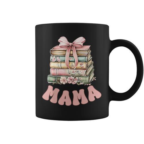 Mama Book First Chapter Birthday Family Matching Party Graphic Print Coffee Mug - Bookorys