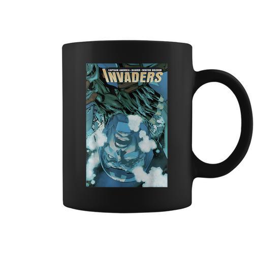 Marvel Comixology Invaders Go To Atlantis Comic Book Cover Graphic Print Coffee Mug - Bookorys DE