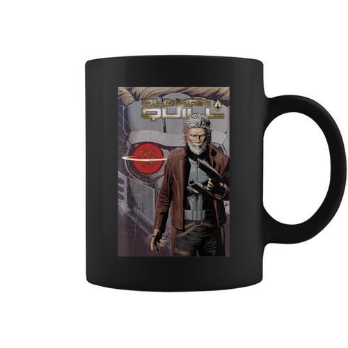 Marvel Comixology Old Man Quill Last Heist Comic Book Cover Graphic Print Coffee Mug - Bookorys