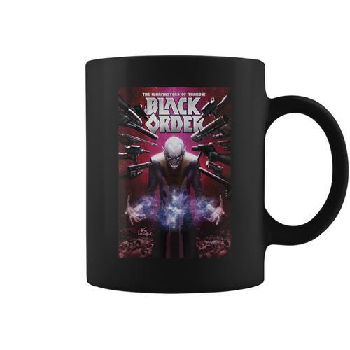 Marvel Comixology Order Ebony Maw Comic Book Cover Graphic Print Coffee Mug - Bookorys DE