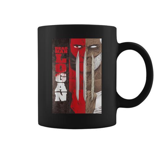 Marvel Dead Man Logan Comic Book Cover Graphic Print Coffee Mug - Bookorys