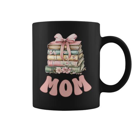 Mom Book First Chapter Birthday Family Matching Party Graphic Print Coffee Mug - Bookorys