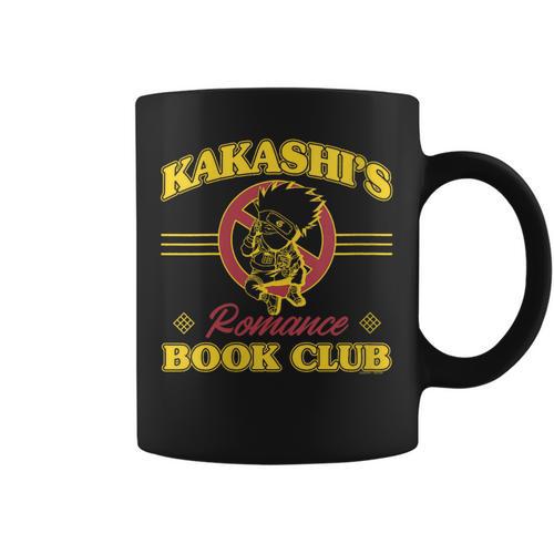 Naruto Shippuden Kakashi's Romance Book Club Anime Graphic Print Coffee Mug - Bookorys UK