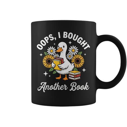 Oops I Bought Another Book Graphic Print Coffee Mug - Bookorys