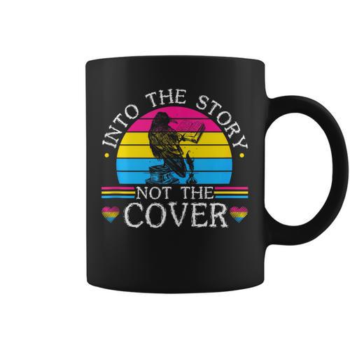 Pansexual Pride Genderqueer Book Pun Pansexuality Pan Pride Graphic Print Coffee Mug - Bookorys