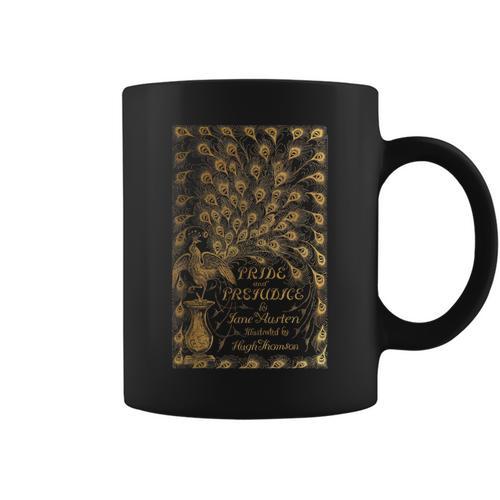 Pride And Prejudice Jane Austen Book Graphic Print Coffee Mug - Bookorys DE