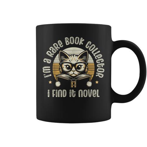 I Rare Book Collector Rare Book Collectors Bibliophile Graphic Print Coffee Mug - Bookorys