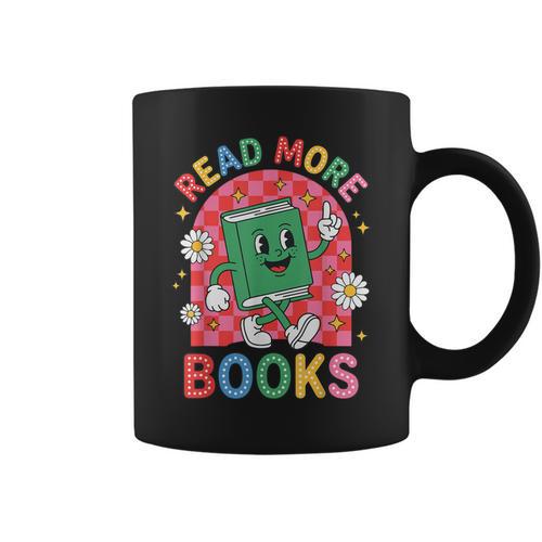 Read More Books Graphic Print Coffee Mug - Bookorys UK