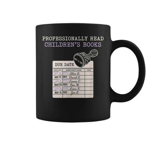 Still Read Childrens Books Librarian Teacher Reader Graphic Print Coffee Mug - Bookorys