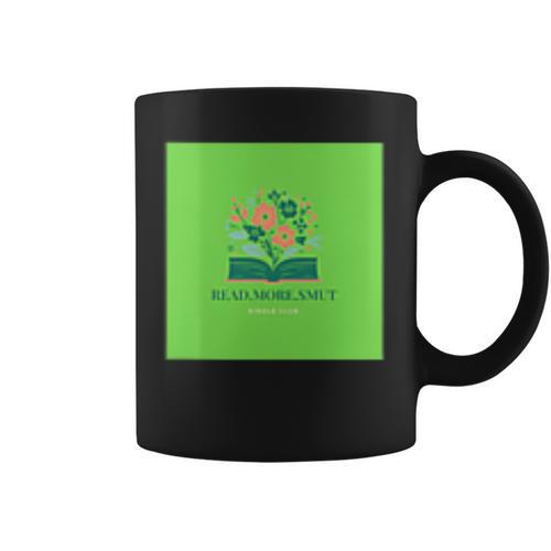 Read More Smut- Cute Kindle Accessories Book Lover Gifts Graphic Print Coffee Mug - Bookorys UK
