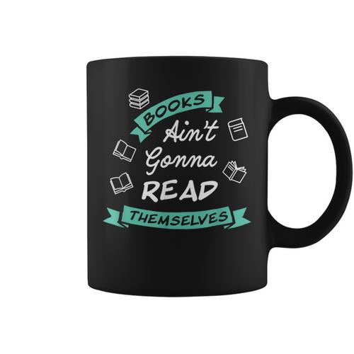 Reading Teacher Bookworm Bookstore Book Lovers Men Women Graphic Print Coffee Mug - Bookorys CA