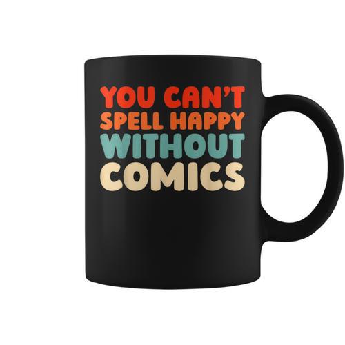 Retro Graphic Novels Superheroes Art Vintage Comic Books Graphic Print Coffee Mug - Bookorys DE
