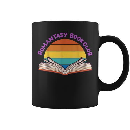 Romantasy Book Club Novel Reading Club Bibliophiles Fiction Graphic Print Coffee Mug - Bookorys CA