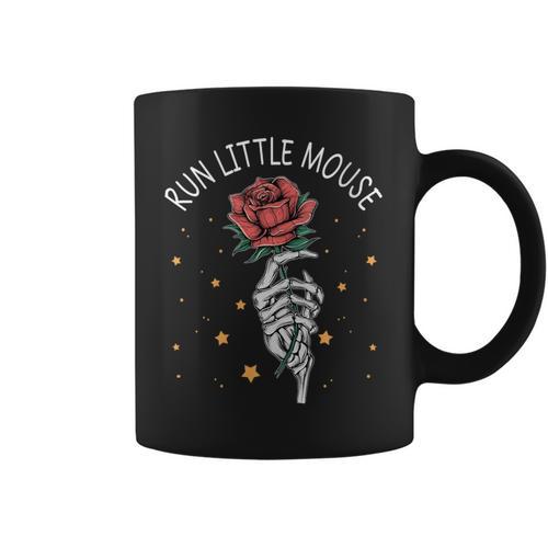 Run Little Mouse Book Lover Smut Reader Graphic Print Coffee Mug - Bookorys UK