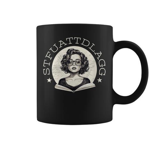 Sexy STFUATTDLAGG Adult Read Spicy Love Reading Book Fantasy Graphic Print Coffee Mug - Bookorys UK
