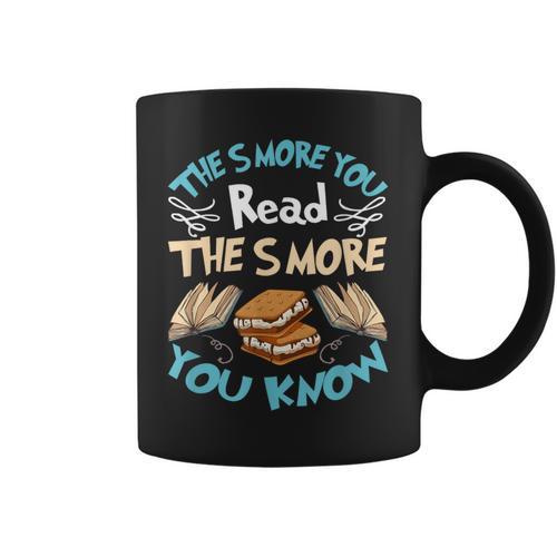 S'More Read Book Lover Graphic Print Coffee Mug - Bookorys