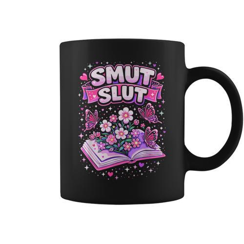 Smut Slut Book Clubs Provocative Literature Reader Graphic Print Coffee Mug - Bookorys DE