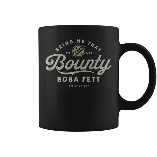 Star Wars The Book Of Boba Fett Bring Me That Bounty Graphic Print Coffee Mug - Bookorys AU