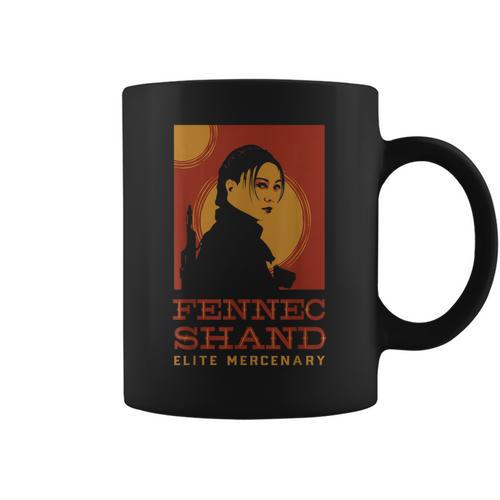 Star Wars The Book Of Boba Fett Elite Mercenary Poster Graphic Print Coffee Mug - Bookorys