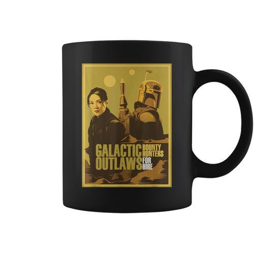 Star Wars The Book Of Boba Fett Fennec Outlaws Poster Graphic Print Coffee Mug - Bookorys