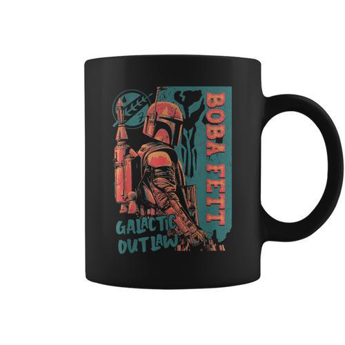 Star Wars The Book Of Boba Fett Galactic Outlaw Poster Graphic Print Coffee Mug - Bookorys