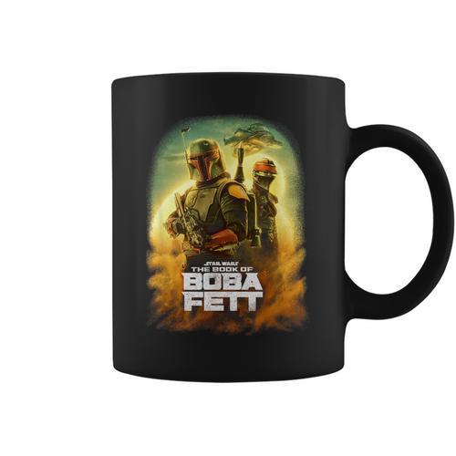 Star Wars The Book Of Boba Fett Group Shot Desert Poster Graphic Print Coffee Mug - Bookorys