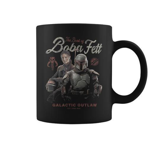 Star Wars The Book Of Boba Fett Group Shot Portrait Graphic Print Coffee Mug - Bookorys