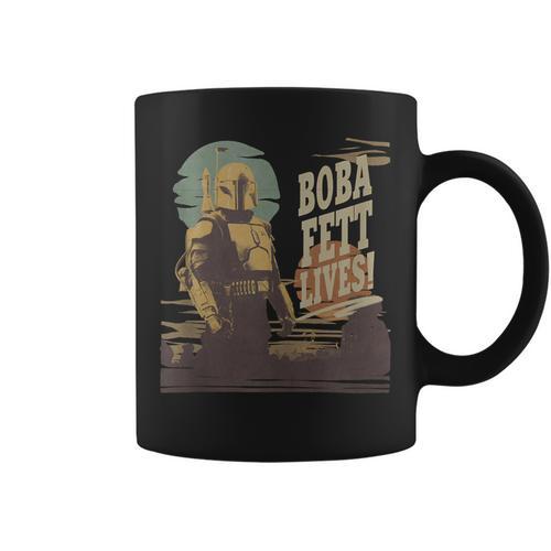 Star Wars The Book Of Boba Fett Lives Graphic Print Coffee Mug - Bookorys