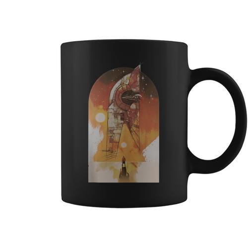Star Wars The Book Of Boba Fett Ship Tatooine Graphic Print Coffee Mug - Bookorys CA