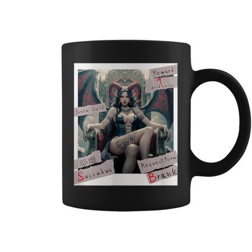 Succubus 2 Yumema Kanji Guild Request Book Another World Fictional Women's Graphic Print Coffee Mug - Bookorys UK