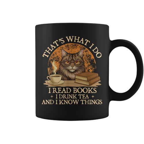 That’s What I Do I Read Books Reading Bookworm Reader Graphic Print Coffee Mug - Bookorys