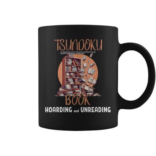 Tsundoku Book Hoarding And Unreading Another Chapter Page Graphic Print Coffee Mug - Bookorys UK
