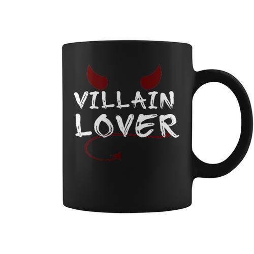 Villain For Book Lovers Reading Clothing Girls Pajamas Graphic Print Coffee Mug - Bookorys CA