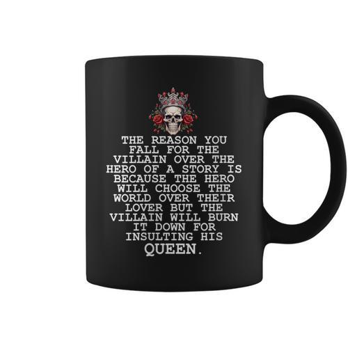 In My Villain Era Dark Romance Smutty Books Lovers Smut Book Graphic Print Coffee Mug - Bookorys