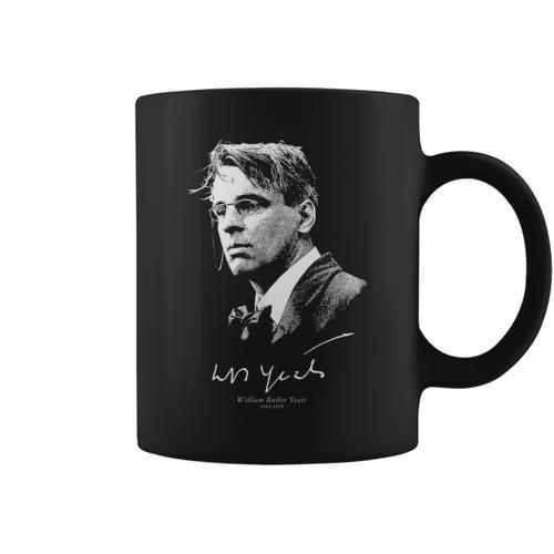 W B Yeats-Irish Poet Potry Literature Books Graphic Print Coffee Mug - Bookorys