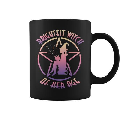 Witch For Book Lovers Reading Clothing Girls Pajamas Graphic Print Coffee Mug - Bookorys CA