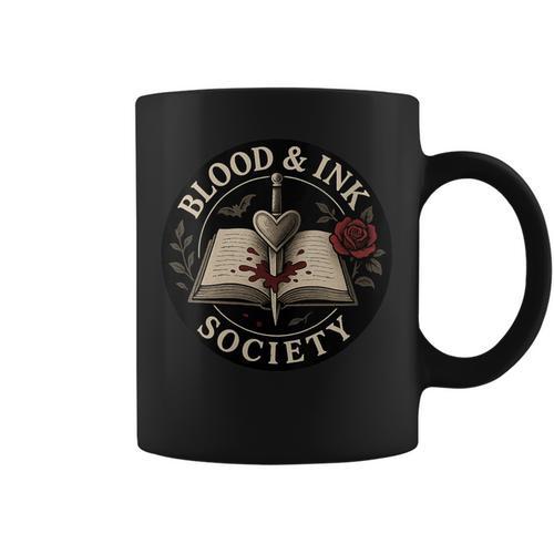 Witchy Academia Book Club Aesthetic Mystical Reader Society Graphic Print Coffee Mug - Bookorys DE