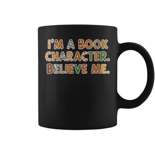 Women's I'm a Book Character Costumes For Kids Storybook Character Graphic Print Coffee Mug - Bookorys