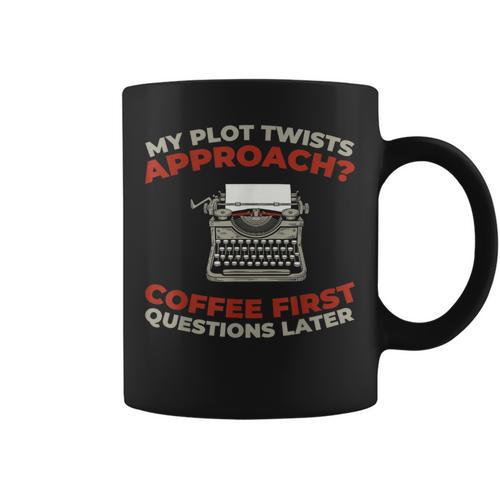 Writer Novelist Book Poetry Author Graphic Print Coffee Mug - Bookorys UK