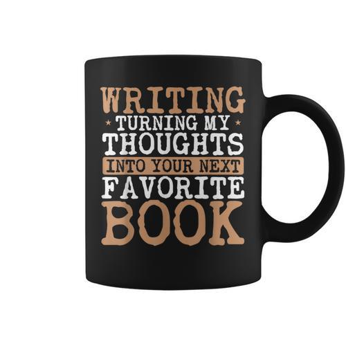 Writing Author Life Books Journalist Typewriter Graphic Print Coffee Mug - Bookorys